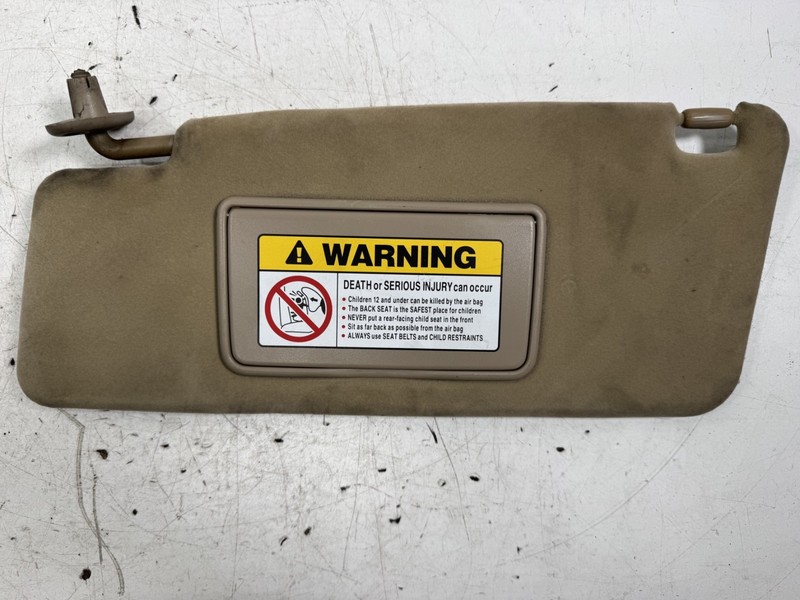 98 Honda Prelude Left Sunvisor 83280-S30-A14ZB OEM