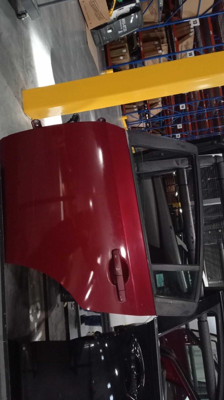 2008 Nissan Sentra Left Rear Door Red 71955 OEM Used 81k Miles