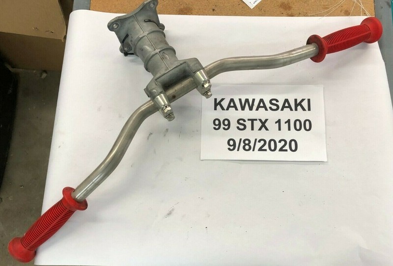 Kawasaki Jet Ski STX 1100 Handlebar & holder 39058-3717-6L FRESHWATER!