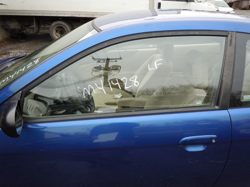 2001-2005 Honda Civic Coupe Front Door Window Glass Driver Left OEM
