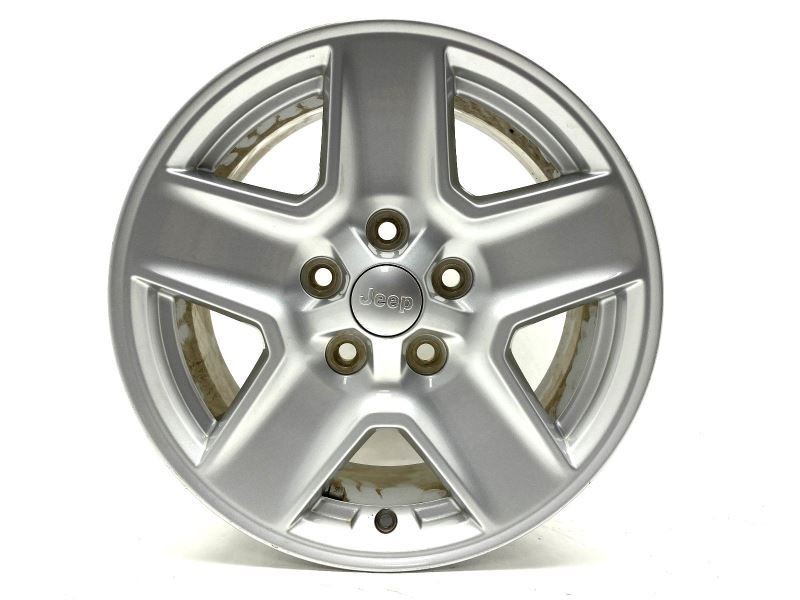 Wheel Rim 17x7.5 Aluminum 5 Spoke Silver Fits 2021-2023 Jeep Gladiator 83891