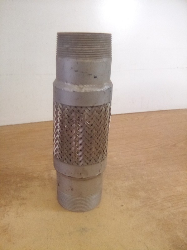 12" Stainless Steel Flex Hose 2" NPT
