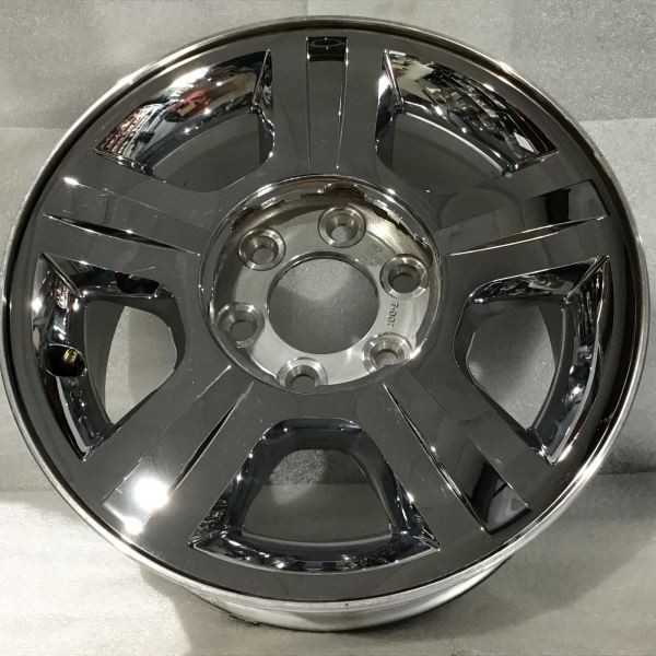 2005-2006 Ford Expedition 3593 Wheel 17x7.5 5 SpokeChrome Clad Rim 5L1Z1007AA