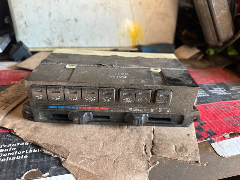 93 94 MAZDA 626 MX6 OEM HEATER A/C AC CLIMATE CONTROL