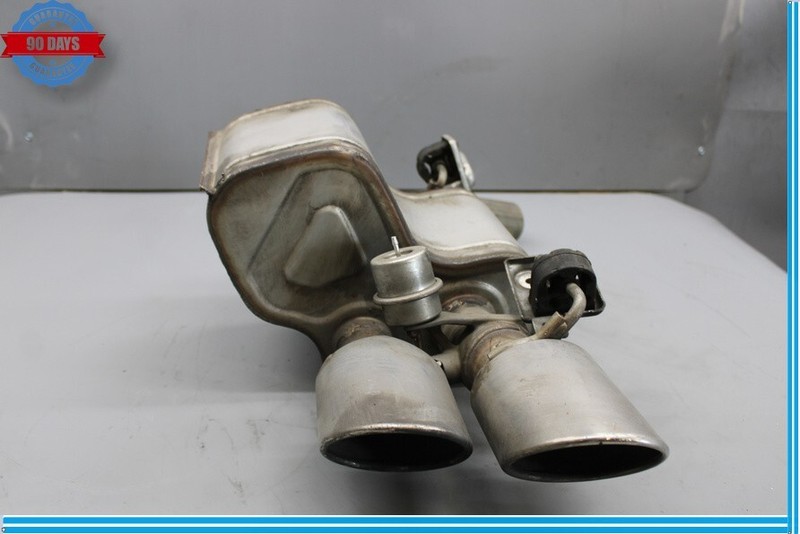14-17 Maserati Ghibli Rear Left Driver Side Exhaust System Muffler Tips Oem
