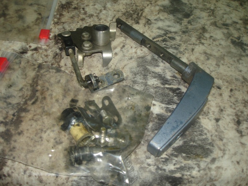 1974 Evinrude 9.9hp model 10424g shift leveroutboard boat motor part 4008