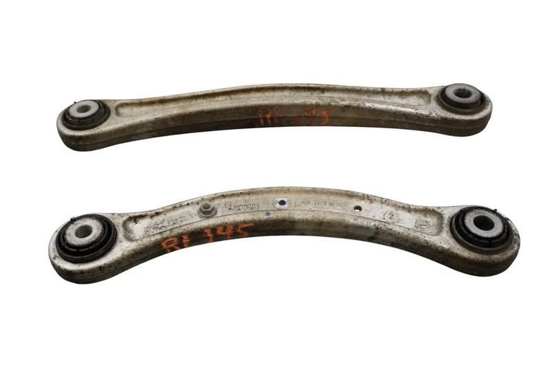11-18 Porsche Cayenne 958 Rear Left Driver Side Control Arm Set of 2 OEM