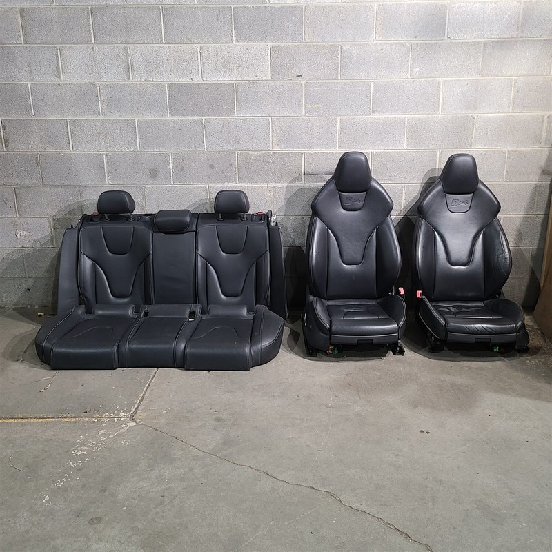 13-16 Audi S4 Sport Seat Set Leather Front Rear Seats Memory Aa7495