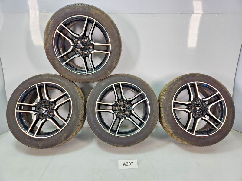 ✅ 10-14 OEM Ford Mustang GT Front Rear Wheel Rims 18x8" w/ Pirelli Tires SET*