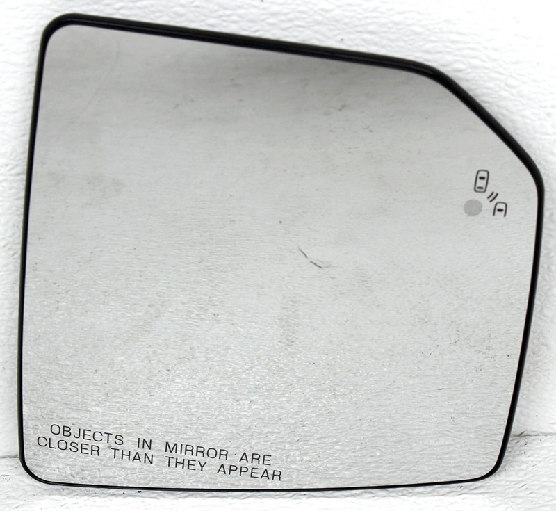 OEM Right Passenger Right Side Blind Spot Mirror Glass For Ford F150 Scratched