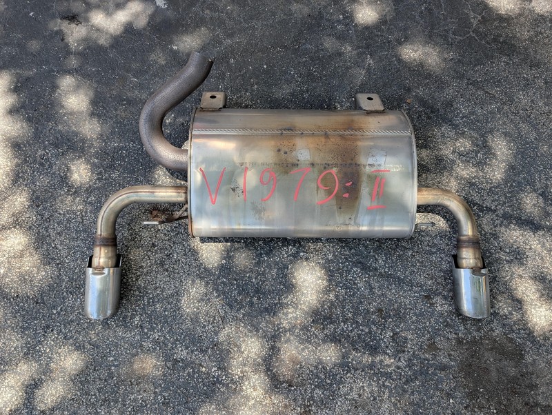 Exhaust Muffler 2017 Volvo S60 31432904 2018