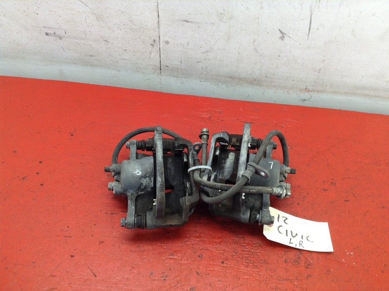 12-15 HONDA CIVIC FRONT LEFT / RIGHT BRAKE CALIPER SET OEM