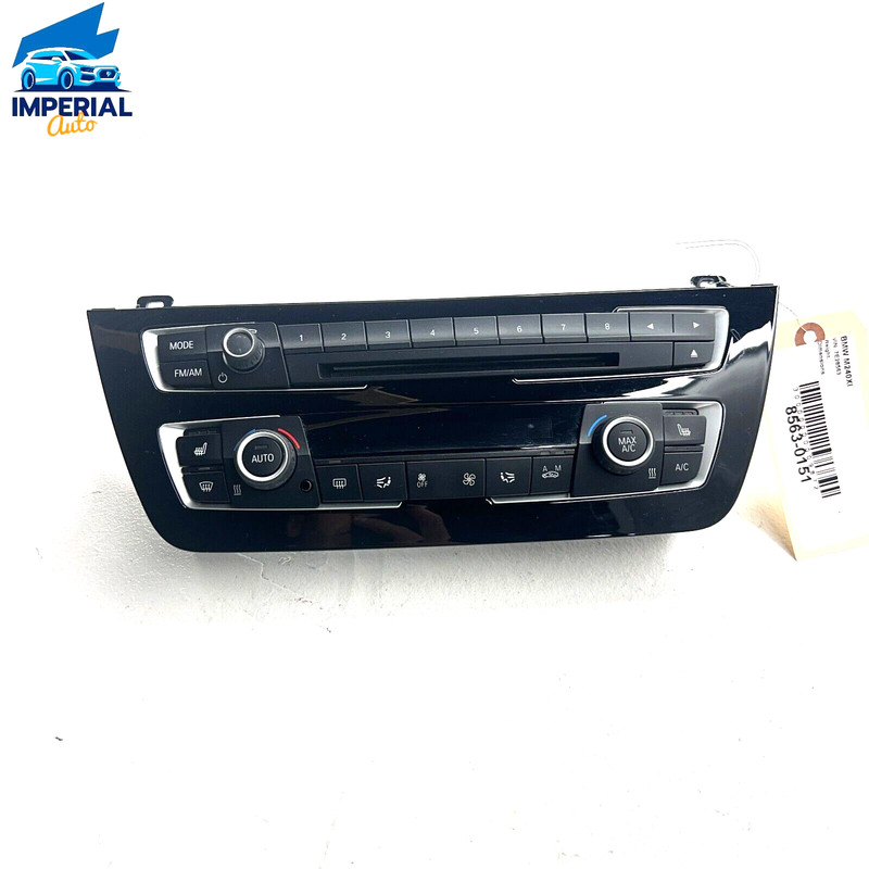 BMW M240xi F23 2017 - 2021 DASH RADIO & AC HEATER CONTROL SWITCH UNIT PANEL OEM