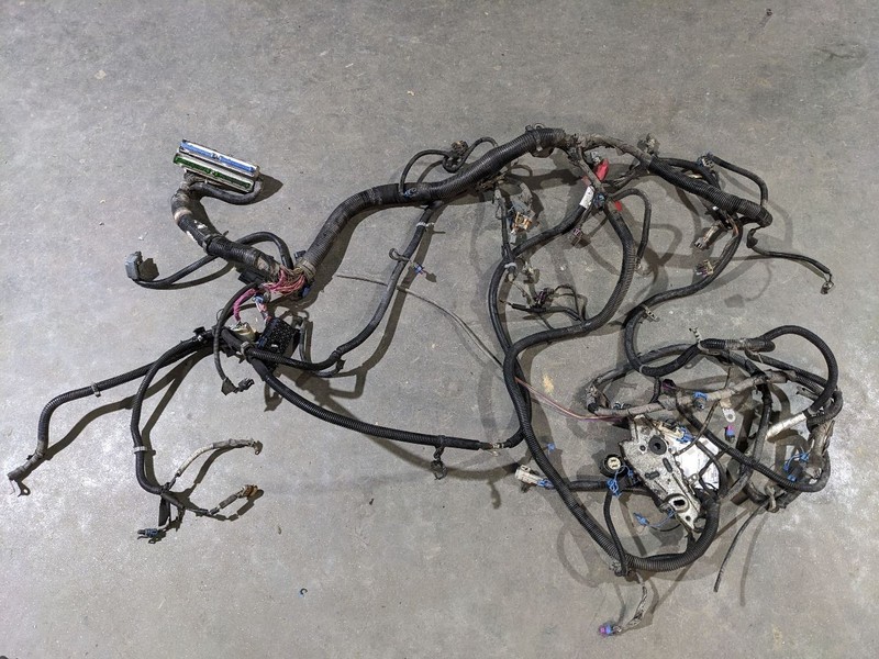 2003 GMC SIERRA1500 6.0L 4X4 ENGINE WIRING HARNESS OEM1184411