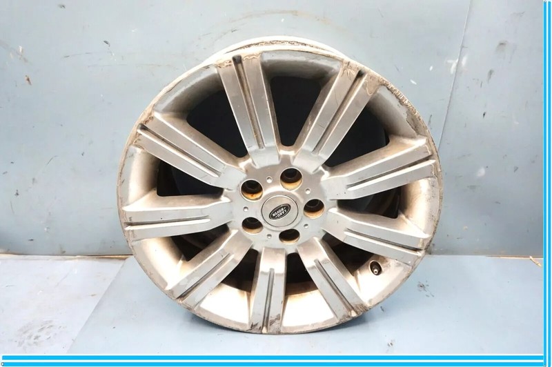 05-13 Range Rover Sport 9.5Jx20 R20 9 Spoke Alloy Wheel Rim Titan Silver OEM