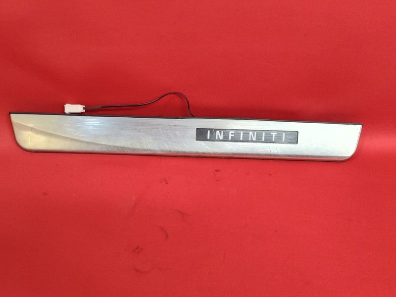 2011-2020 Infiniti Qx56 Qx80 Front LEFT DRIVER Illuminated Scuff Kick Plate