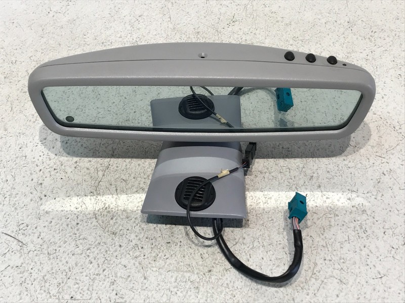2000-02 MERCEDES E320 SEDAN Rear View Windshield Mirror Auto Dim Gray E10110111