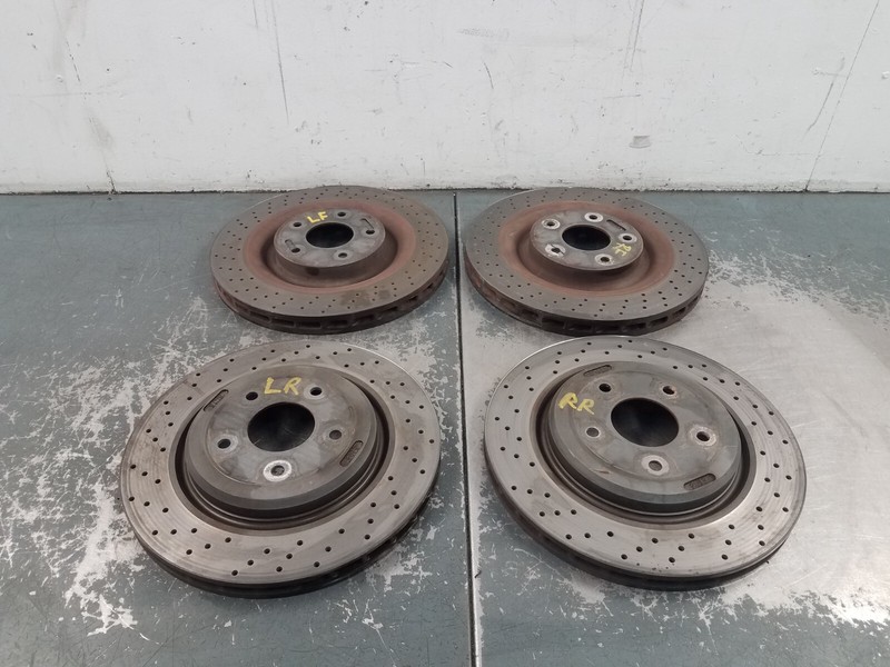 2013 Chevy Corvette Grand Sport Z51 Option Brake Rotor Set #1684 K4
