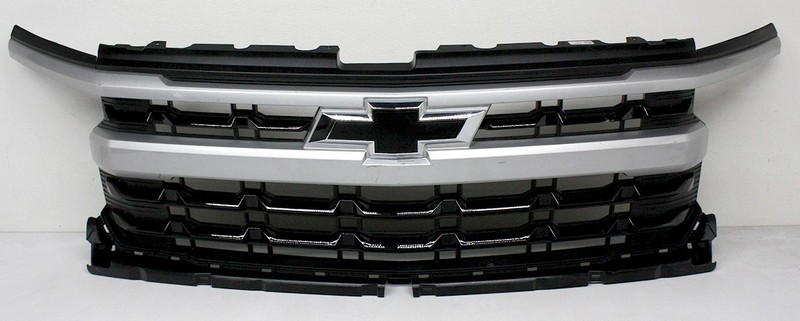OEM Grille For Chevy Silverado 1500 RST 85515388 Silver Ice (GAN, WA636R)