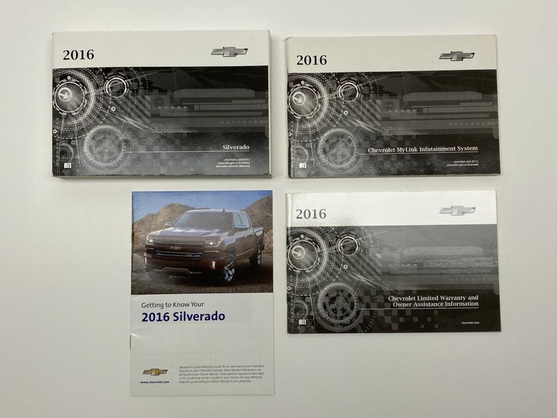 Owners Manual 2016 Chevrolet Silverado 86646