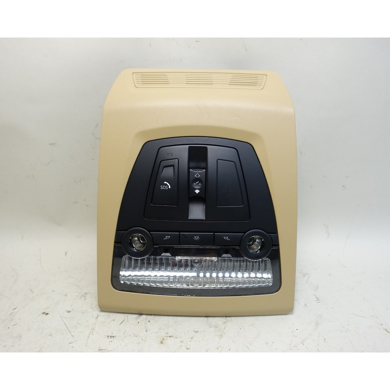 2010-2017 BMW F25 X3 F26 X4 Front Headliner Switch Unit Sunroof Beige OEM