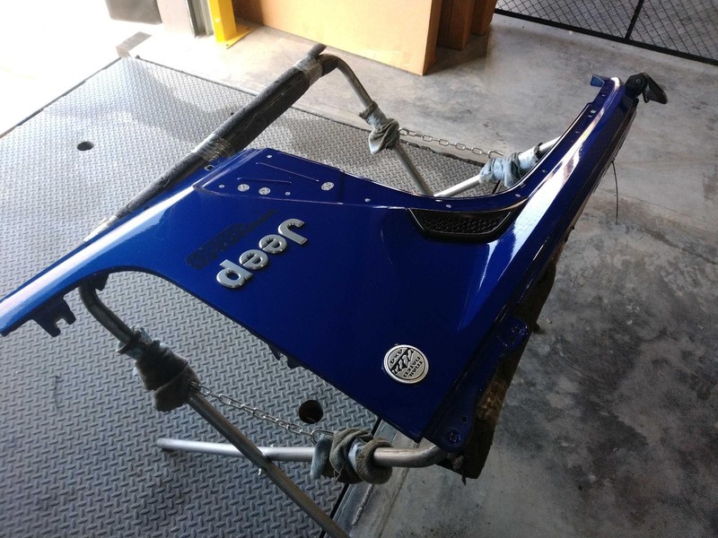 Jeep Wrangler 2020 Left Fender BLUE 718088 4728