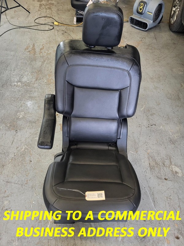 Used Oem Ford 2nd Row Left Driver Rear Captain's Seat for 2020-2023 Explorer