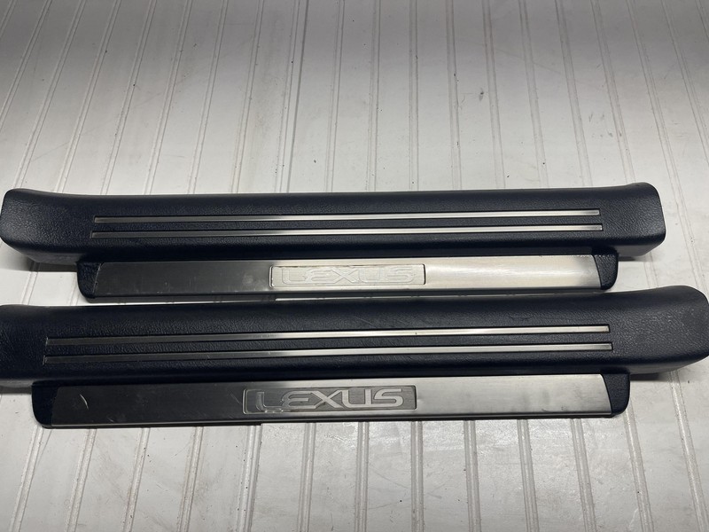 07-17 LEXUS LS460 FRONT SILL PLATE SET OEM CLEAN TESTED