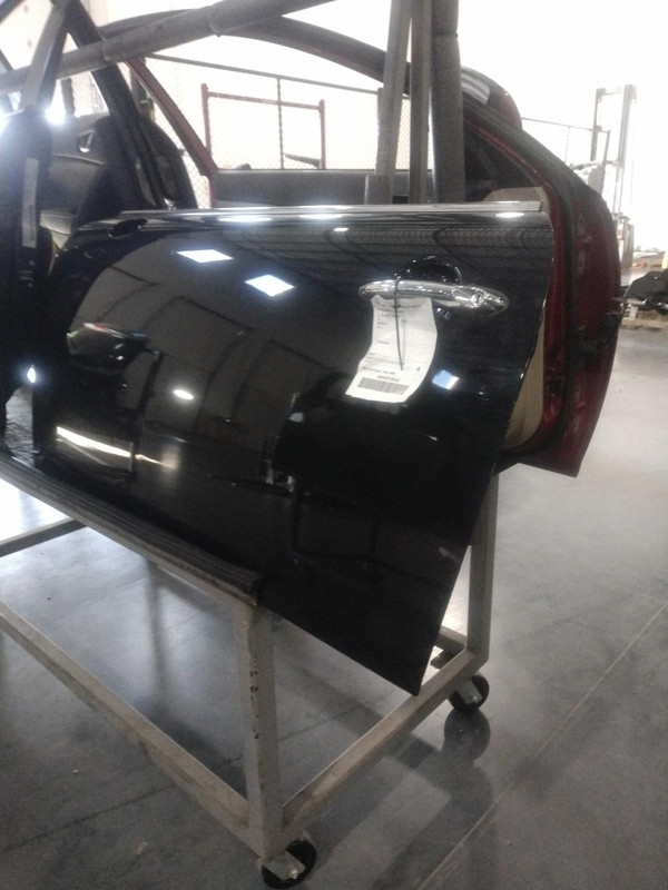 2013 MINI COOPER Front Left Door Black 2DR HTBK Good Condition No Rust