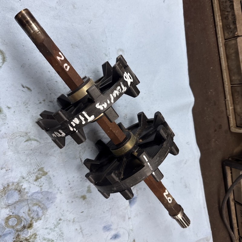 1997 1998 Polaris Indy TrailTouring 500 Fan Track Drivers Good # 20