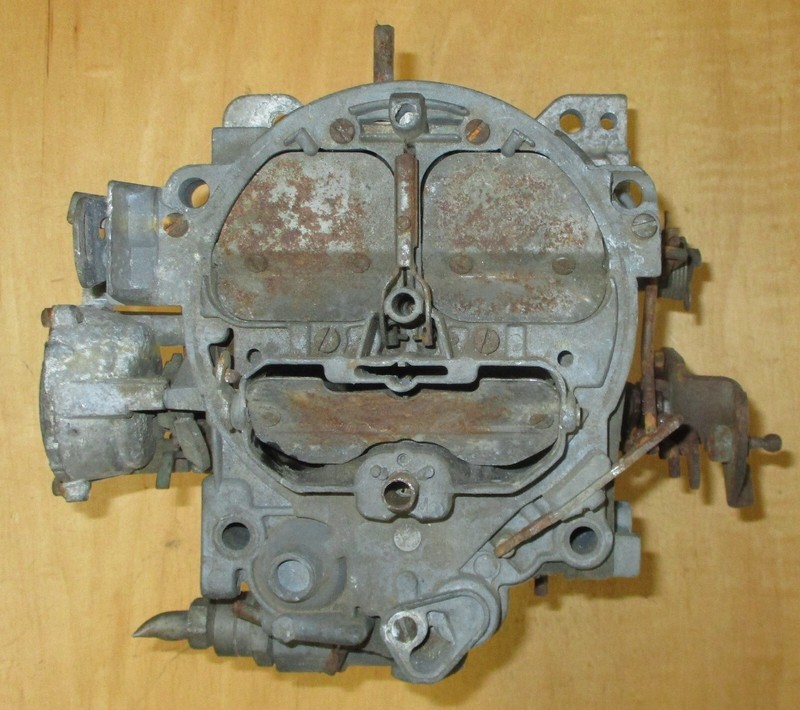 USED 4 BARREL ROCHESTER Q-JET CARBURETOR 17056218 2345 R4-M4MC 1975-77 CHEVY/GMC