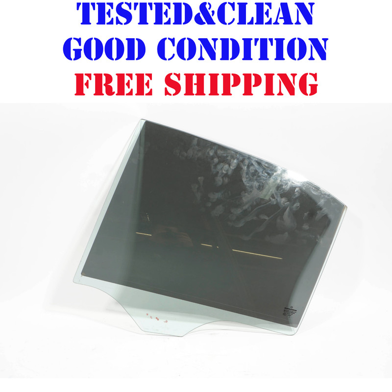 2008 - 14 MERCEDES C300 REAR LEFT DRIVER SIDE DOOR WINDOW GLASS OEM