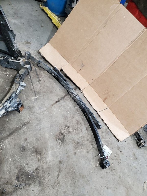 Rear Leaf Spring Classic Style Fits 14-19 SIERRA 1500 PICKUP 295879