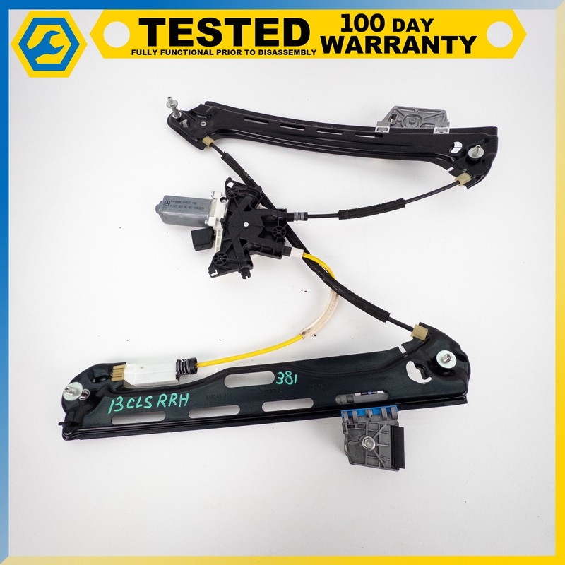 12-18 MERCEDES-BENZ CLS550 REAR RIGHT SIDE WINDOW REGULATOR MOTOR OEM