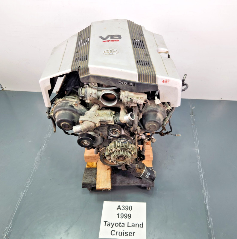 ✅98-00 OEM Toyota Land Cruiser J100 AWD 4.7L V8 Engine Long Block Assembly 278k*