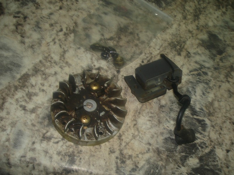 Echo cs-3400 coil and flywheelchainsaw partbin 99 #2