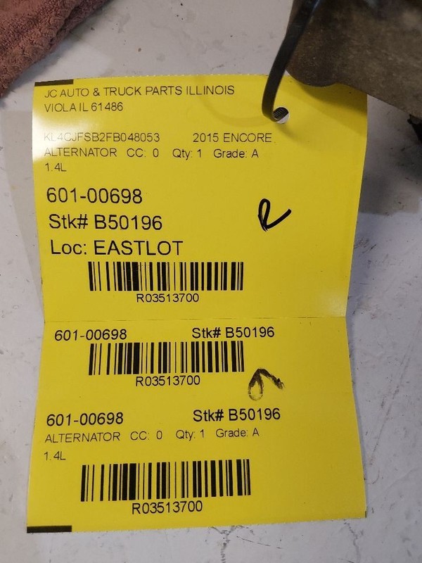 Alternator Fits 13-21 ENCORE 3513700