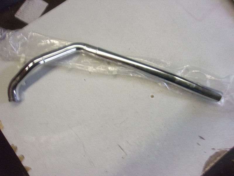 Chrome Exhaust Pipe Dia 1-1/2 1-3/4 *FREE SHIPPING*