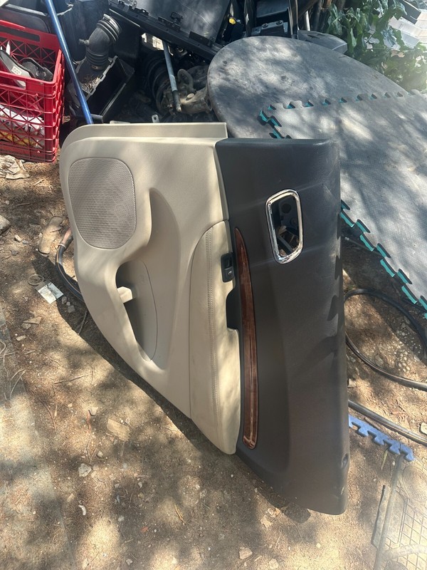 11-22 DODGE DURANGO OEM RH PASSENGER SIDE REAR BEIGE INTERIOR DOOR PANEL CARD
