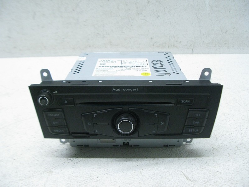 08-12 AUDI 8T A5 S5 B8 A4 S4 MULTIMEDIA CD RADIO RECEIVER HEAD UNIT OEM 110122B
