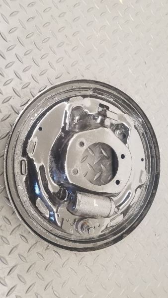 97-03 Ford F150 Rear Left Driver Backing Plate Drum Brake OEM F65Z-2212-AA
