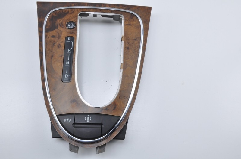 MERCEDES W211 W219 Floor Shifter Trim Wood OEM 2003 - 2011 *