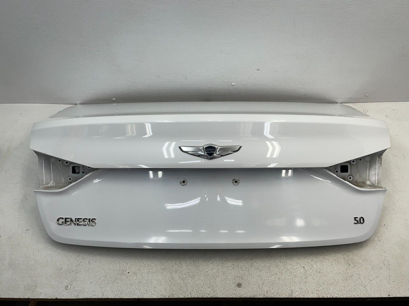 15 16 17 Hyundai Genesis G80 Rear Trunk Deck Lid Shell Panel White 1538 OEM