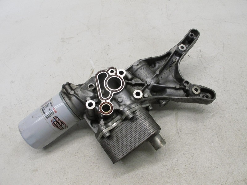 12-17 AUDI 8T A5 A6 Q5 2.0 AC COMPRESSOR FILTER PUMP ALTERNATOR BRACKET OEM 0408