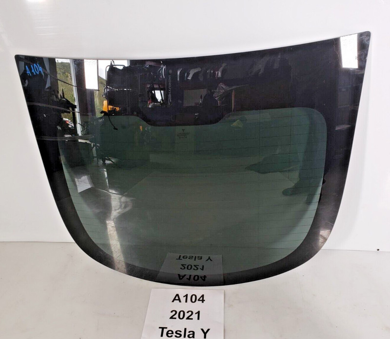 ✅ 20-23 OEM Tesla Model Y Rear Door Glass Windshield Liftgate Trunk Hatch Lid