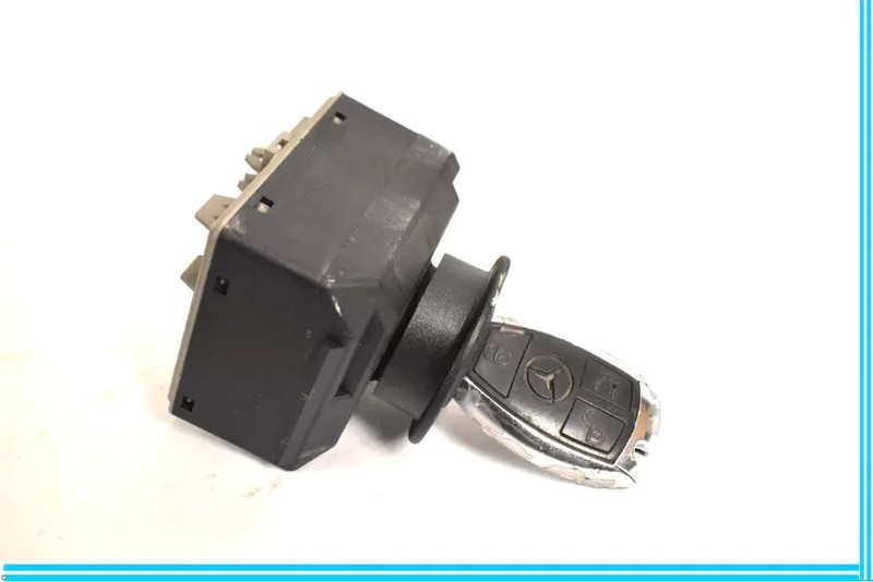 10-16 Mercedes W212 E350 E550 Ignition Switch Module w/ Key OEM