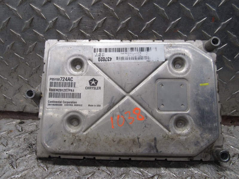 2013 DODGE GRAND CARAVAN ECU ENGINE CONTROL MODULE P05150724AC 3.6L