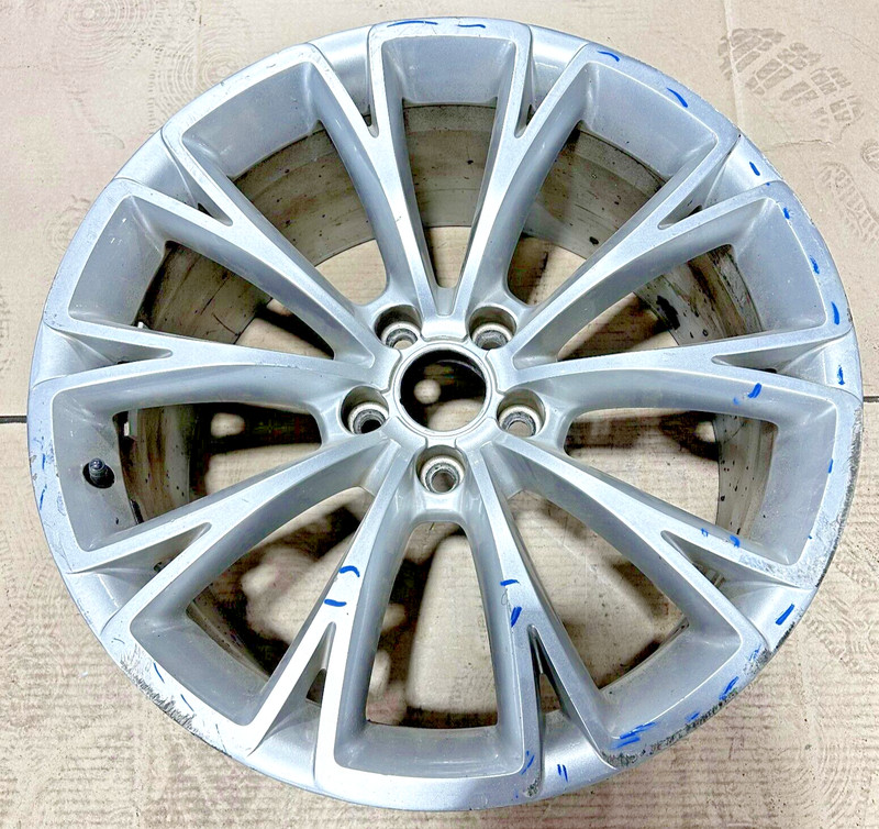 2011-2015 Audi A8 Quattro Wheel Alloy Rim 19" 19 x 9 Ten 10 Spoke OEM Silver