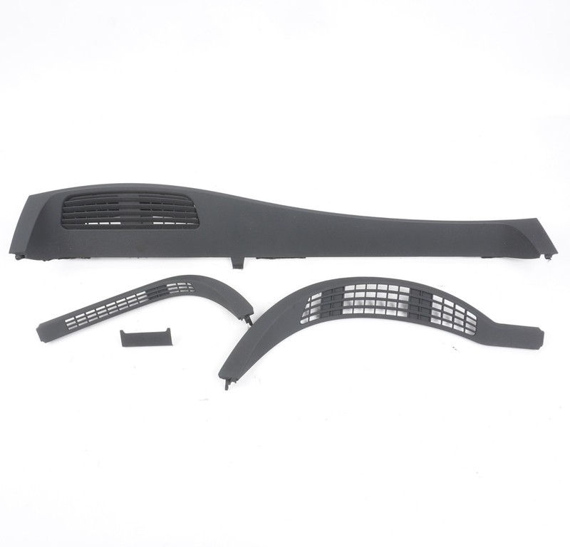 2007 - 2013 Mercedes S550 S400 Dashboard Air Vent Trim Panel Cover Set Black