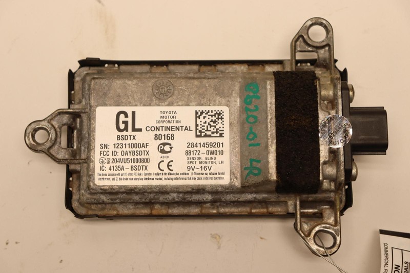 2013 LEXUS GS350 GS450H REAR LEFT SIDE BLIND SPOT DETENCTION SENSOR MODULE OEM